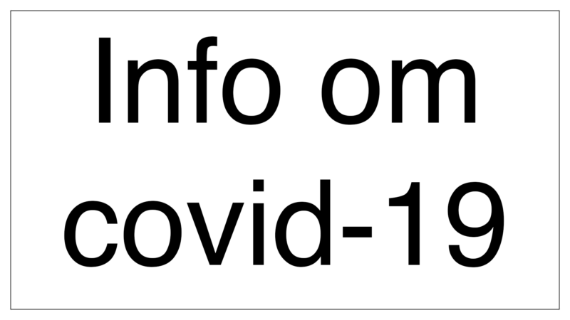 Info om Covid-19