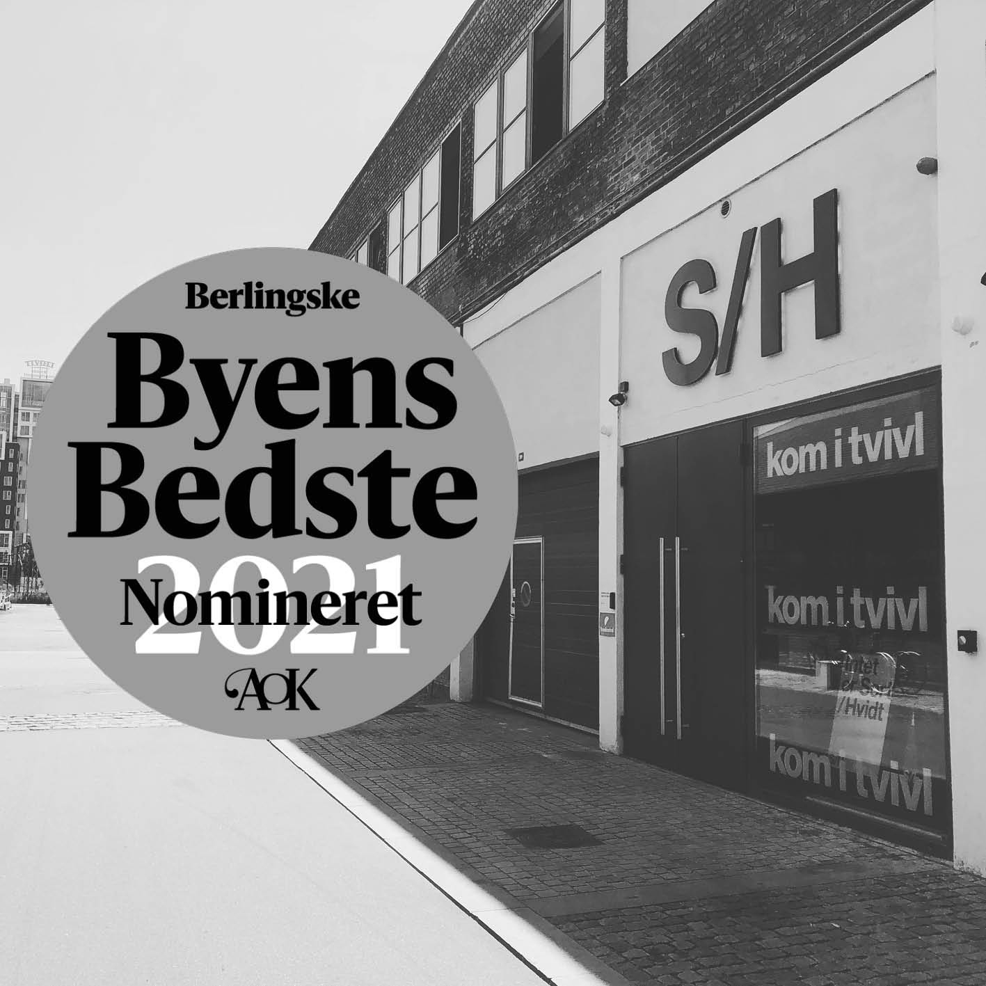 Sort/Hvid nomineret som Byens Bedste Scene