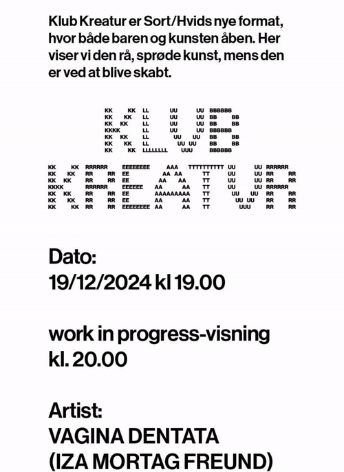 KLUB KREATUR: VAGINA DENTATA